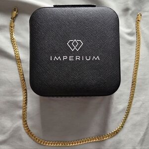 Imperium Gold-Plated 18" Chain with Premium Black Jewelry Box